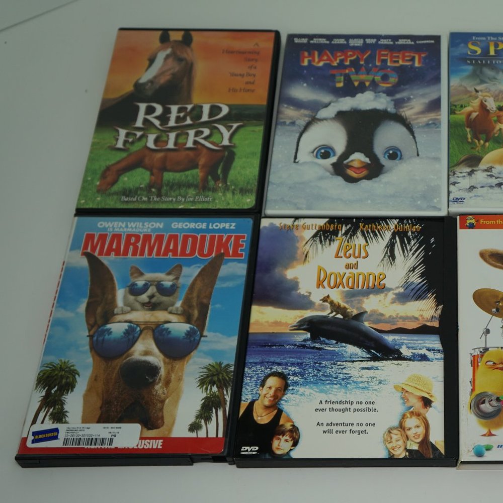 Lot of 6 Family Friendly DVDs Movies PG Rated